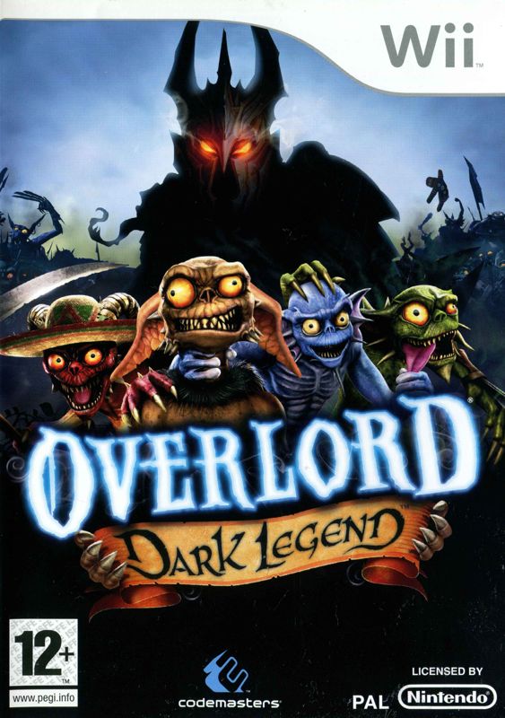 Overlord: Dark Legend box art for Wii